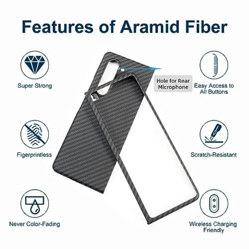 YTF Carbon Fiber Case for Samsung Galaxy Z Fold