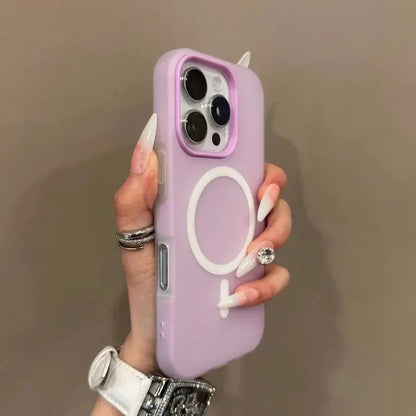 iPhone MagSafe Case – 2-in-1 Candy Color Matte Cover
