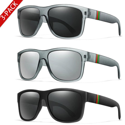 Classic Square Polarized UV400 Sunglasses for Men