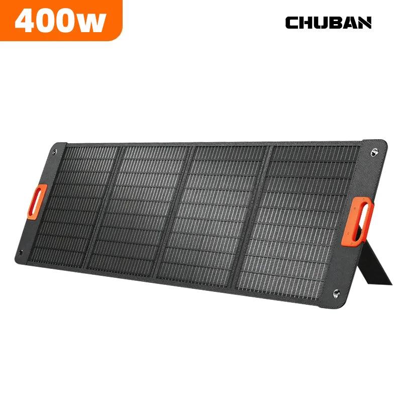 200W Foldable Solar Panel 400w 100w Portable for Outdoor Camping Power Generator Charging