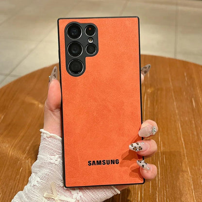 Lambskin Shockproof Case for Samsung Galaxy
