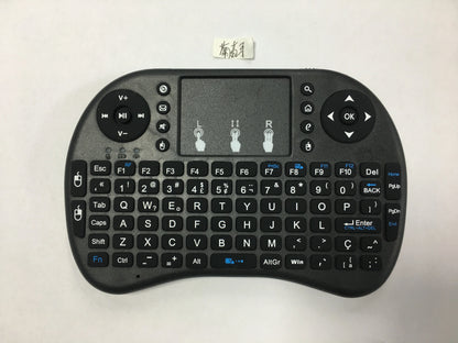 Air Mouse Backlit Mini Wireless Keyboard Azerty Spanish French Portuguese Russian Brazil Language With Touchpad N PC TV Box RGB