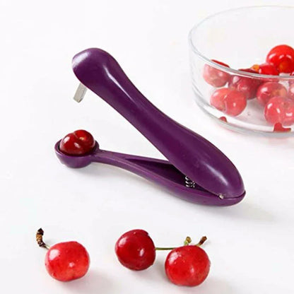 Cherry & Olive Pitter Tool – Manual Fruit Seed Remover
