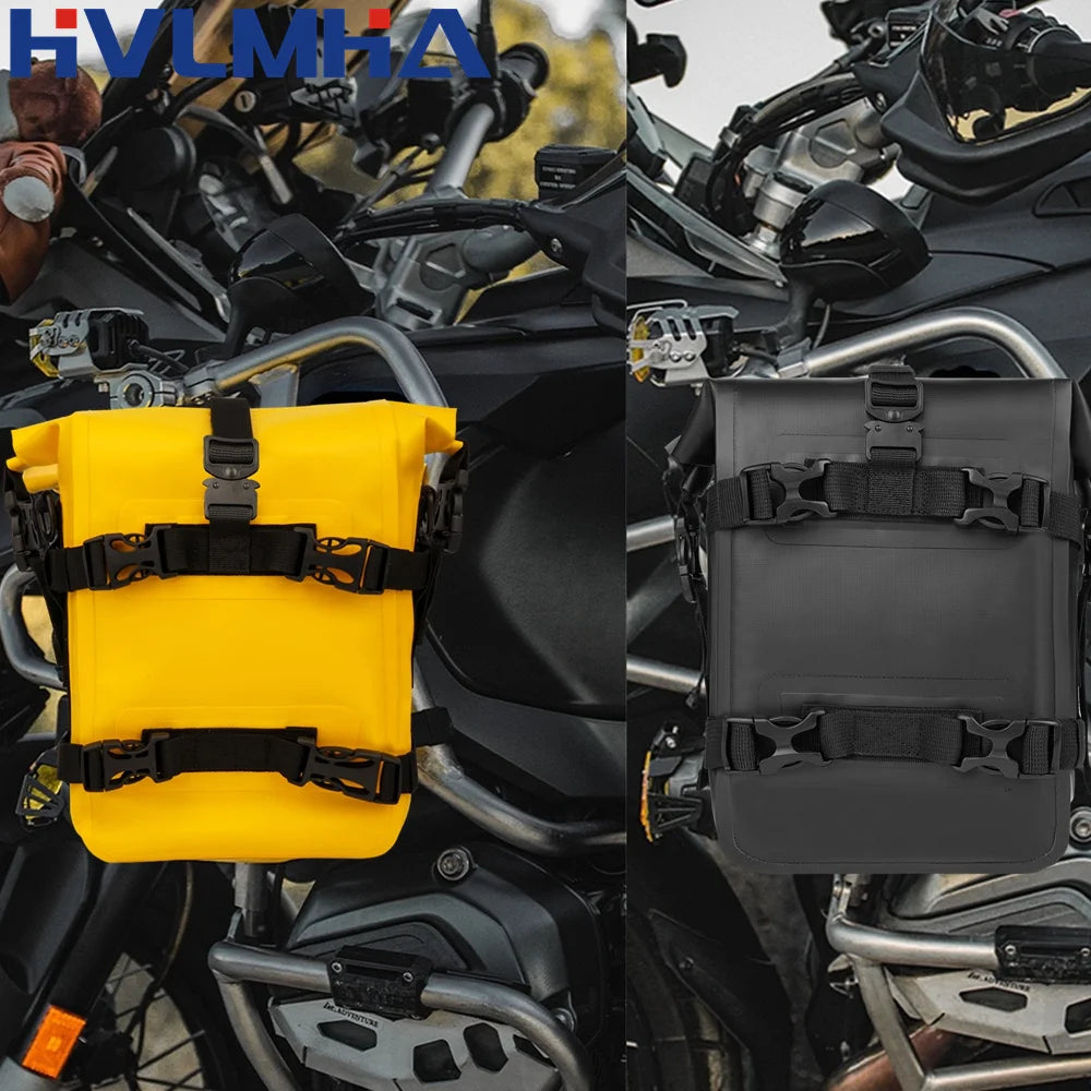 For BMW R1200GS R1250GS ADV For HONDA NC750X CB500X Motorcycle Frame Crash Bars Waterproof Bag Bumper Repair Tool Placement Bag