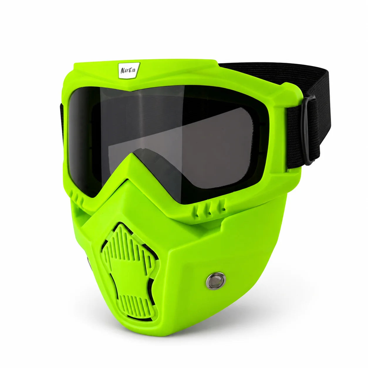 Dustproof Motocross Glasses Adjustable Motorcycle Goggles Breathable Full Face Protective Motorbike Dirt Bike Off-road Mask