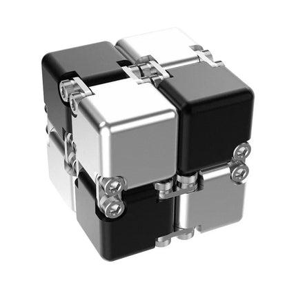Metal Magnetic Pocket Cube 2x2 Puzzle Toy for Stress Relief