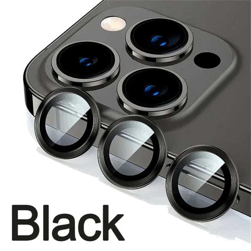 3Pcs Camera Lens Glass Protector for iPhone Pro Max Series
