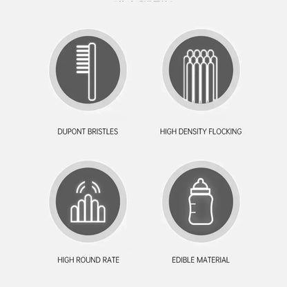 4PCS Dupont Bristle Electric Toothbrush Heads Whiten Teeth/Daily Clean/Precison Cleaning/Soft Care Teeth Function For Oral B - Urbizia
