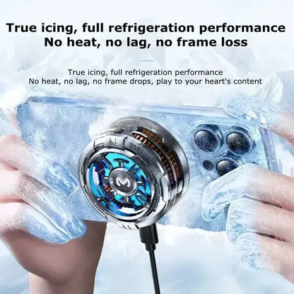 MEMO CX08 Magnetic 2-in-1 Ice Phone Cooler 15W Gaming Fan