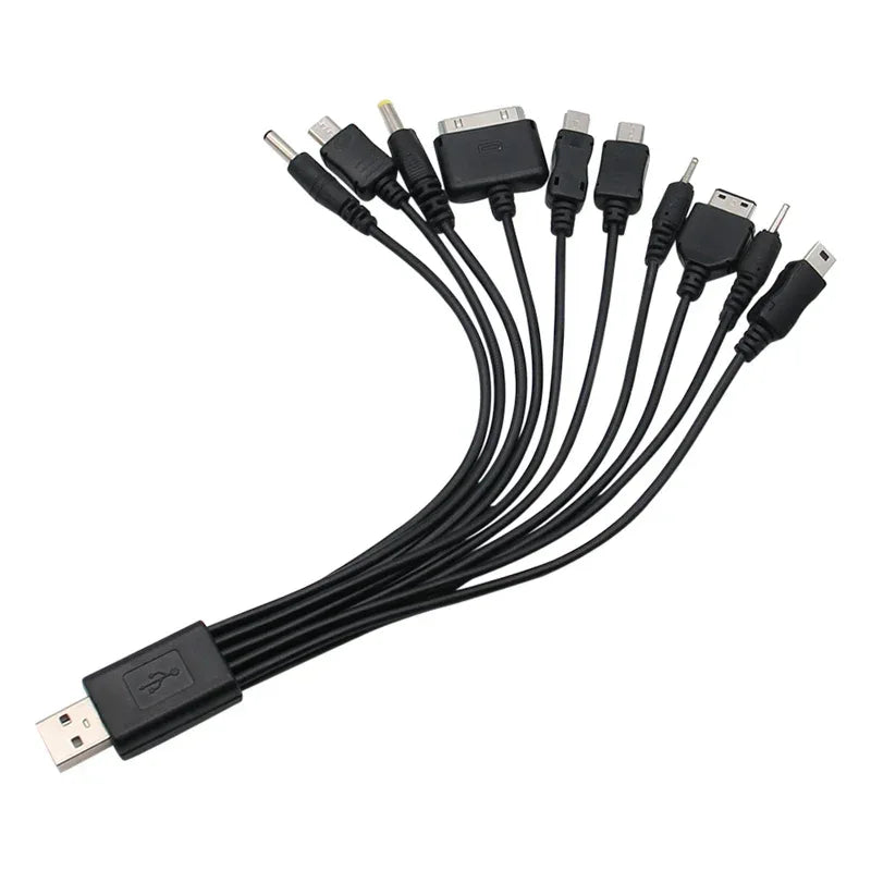 10-in-1 Universal USB Multi Charging Cable for Phones