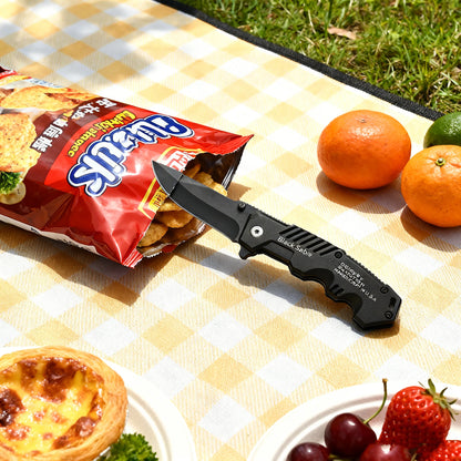 Multi-Functional Safety Folding Knife EDC Pocket Knife with Lock for Outdoor Survival Camping Fruit Knife