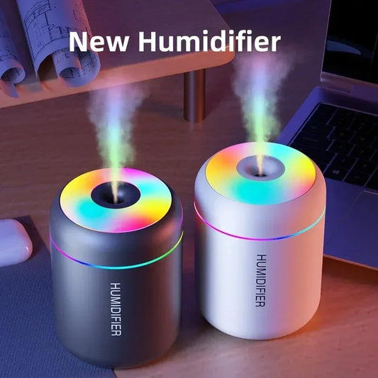 Mini USB Air Humidifier & Aroma Diffuser – 180ml - Urbizia