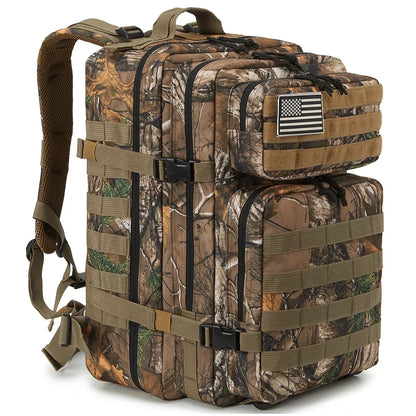 Outdoor Tactical Backpacks 45L Large Capacity Man 3 Days Molle Assault Bags For Outdoor Trekking Camping Backpack