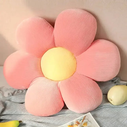 35CM Colorful Flowers Plush Pillow Plant Petal Cushion Stuffed Toys Home Decor Gift - Urbizia