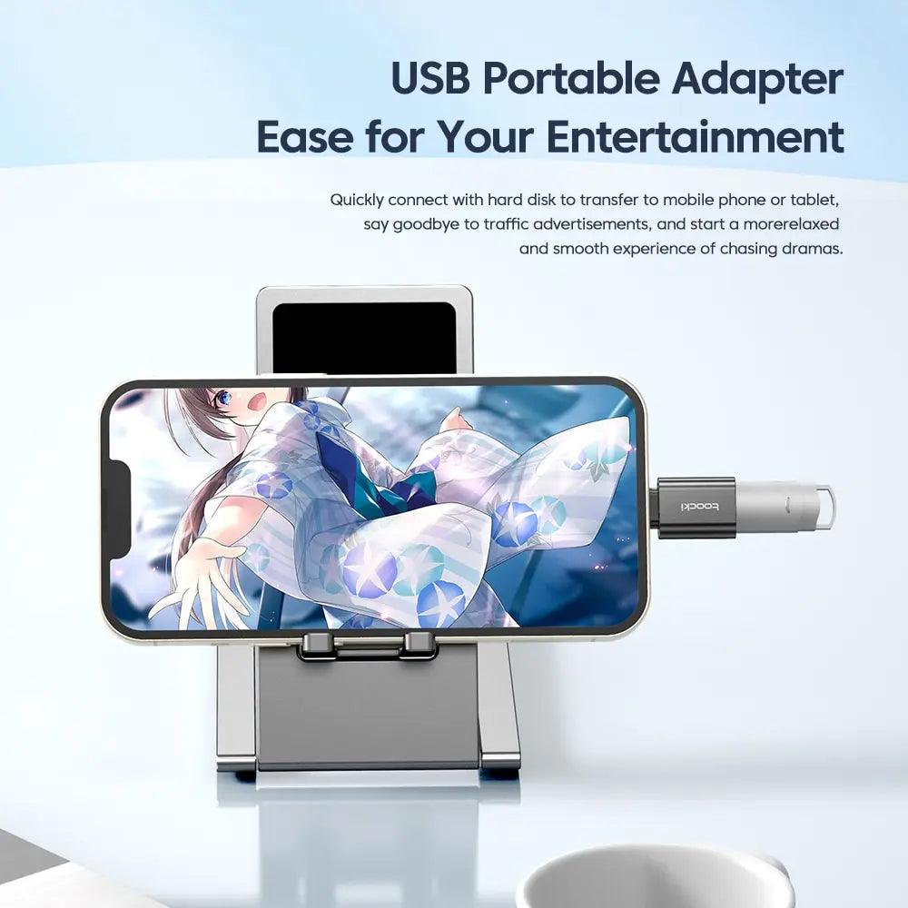 USB 3.0 OTG Type-C to USB Adapter High-Speed Data Converter