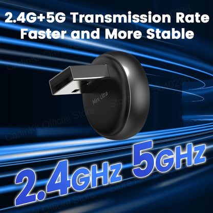 CarlinKit 5.0 Mini Ultra &Mini 5 Pro Wireless Adapter Wireless CarPlay &Android Auto USB Dongle For Cars Wireless Auto Connect