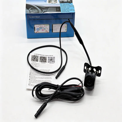 JISUIDA Car Rearview Camera Wifi HD 170-Degree Rearview Camera Wireless Waterproof Wifi Backup Camera 12V 24V Android iOS
