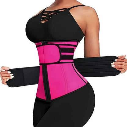 Adjustable Women's Waist Trainer Belt Postpartum Abdomen Tightening Buckle Closure Shapewear Comfortable Home Wear Underwear