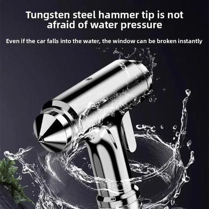 Car Safety Hammer Car Window Breaker Emergency Hammer with Seat Belt Cutter for Auto Rescue Escape Life Saver Hammer - Urbizia