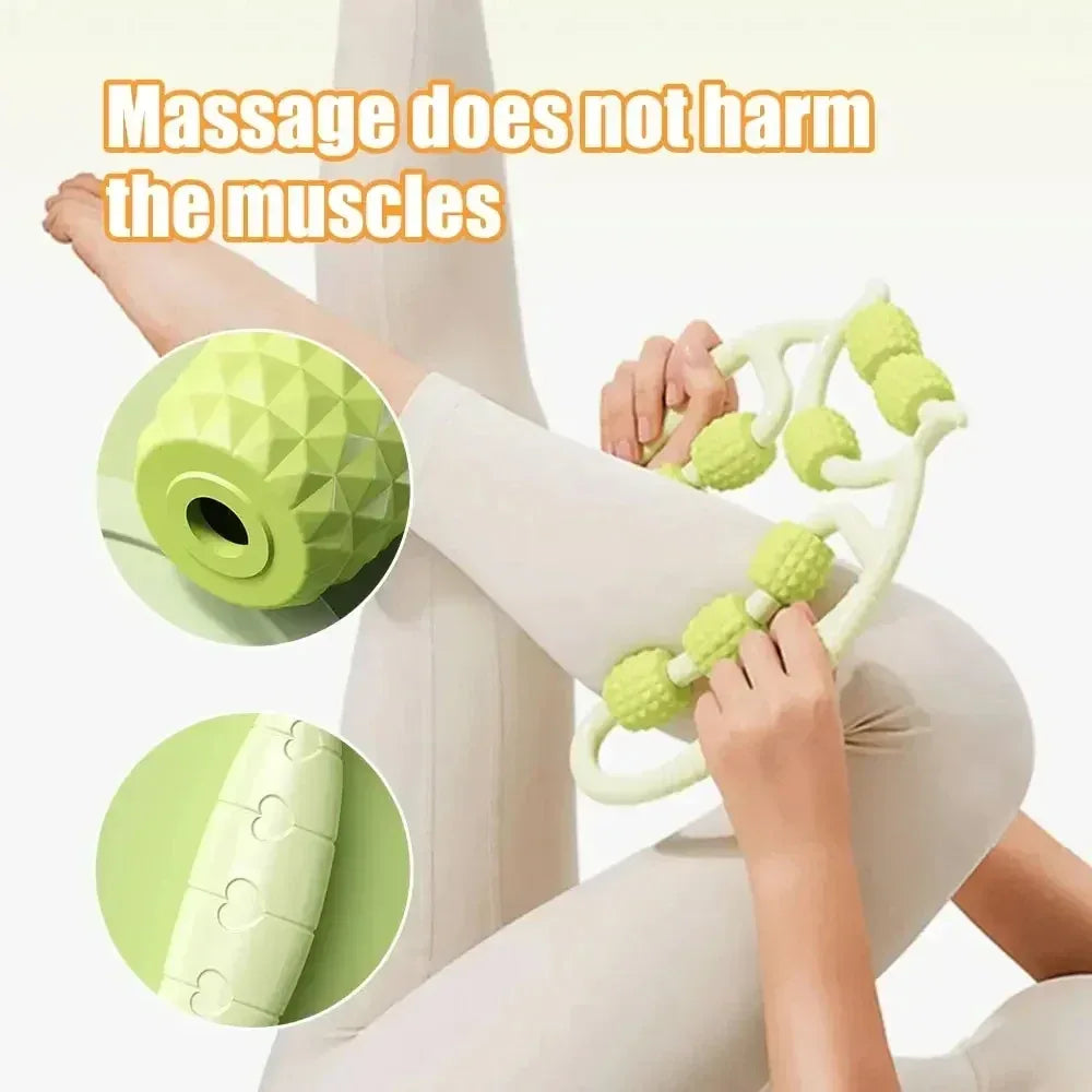 Circular Leg Massager - 12-Round Slimming & Muscle Relaxation Equipment for Thighs and Calves, Leg Toning Artifact - Urbizia