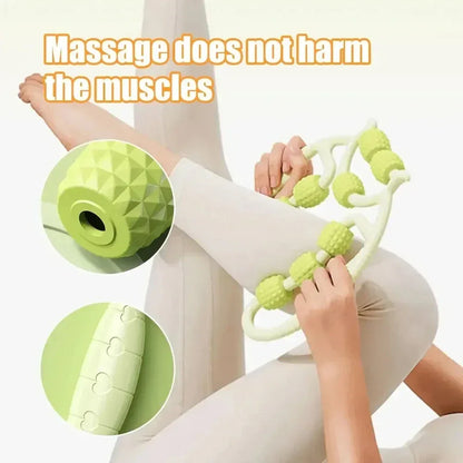 Circular Leg Massager - 12-Round Slimming & Muscle Relaxation Equipment for Thighs and Calves, Leg Toning Artifact - Urbizia