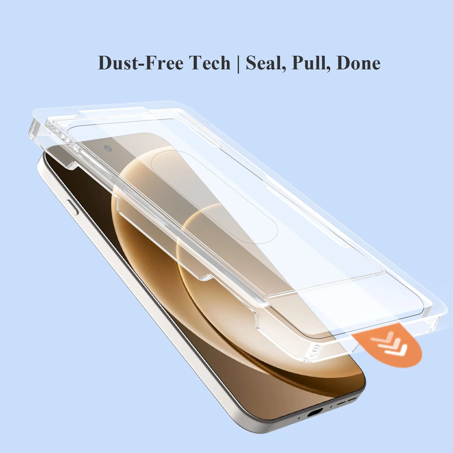 Lereach Tempered Glass Screen Protector for OnePlus 15/15R/Ace 6/Ace 6T with Dust-Free Positioning Box, Auto-Align, HD Clear