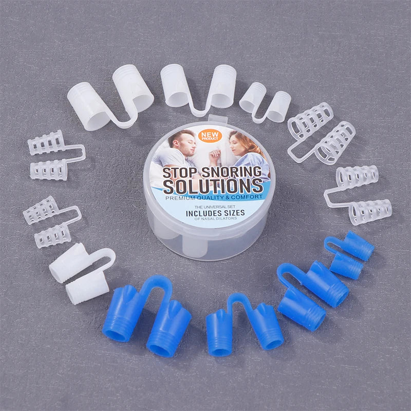 Silicone Anti-Snore Nose Clip Sleep Aid