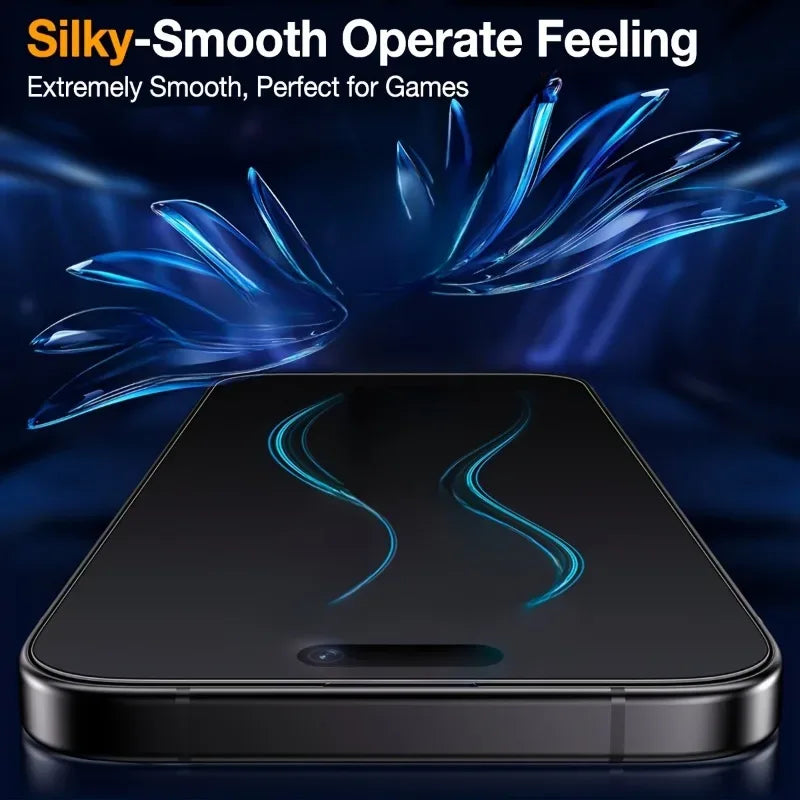 Anti-Spy Tempered Glass Screen Protector iPhone 3-Pack