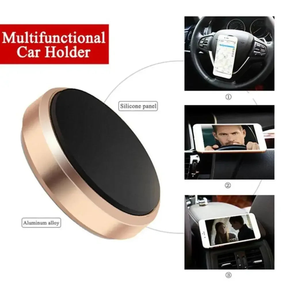 360° Magnetic Car Phone Holder – Universal Dashboard & Wall Mount - Urbizia