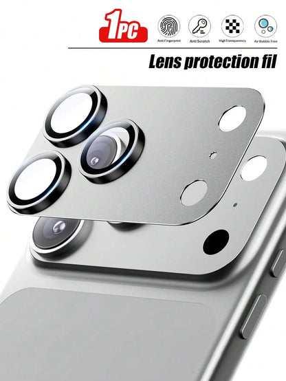 High Definition Transparent Camera Lens Protector Film, Suitable For IPhone 17 Pro Max/17 Pro/17/Air/16e/16Pro Max/16Pro, Scratch-Resistant, 9H Hardness, Bubble-Free Installation, Comes With Dust Sticker, Provides Necessary P
