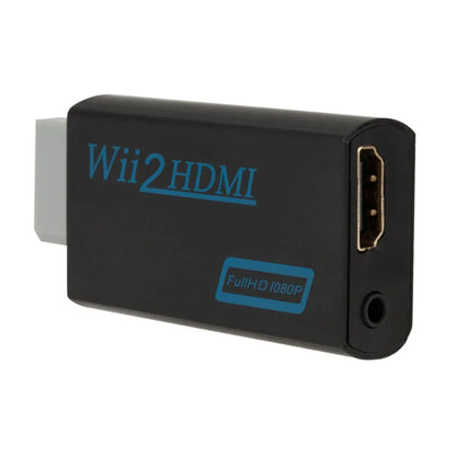 1080P Wii to HDMI Compatible Video and Audio Adapter Wii to HDMI Compatible Adapter Converter HD Supports Wii HD Monitor