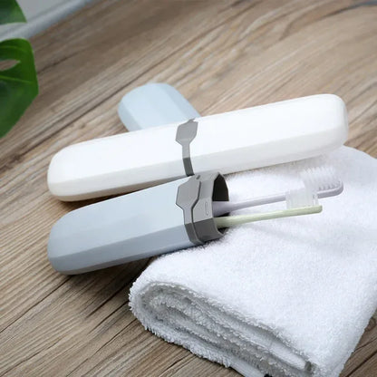 1/4pc Portable Toothbrush Cover Storage Box Daily Outdoors Travel Hiking Camping Toothbrush Holder Case Box Bathroom Accessories