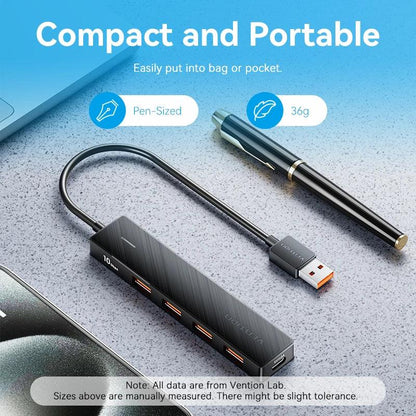 5-in-1 USB-C Hub 10Gbps High-Speed Multiport Adapter