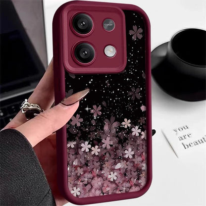 Cherry Blossom Soft TPU Case for Xiaomi Redmi & Poco Series