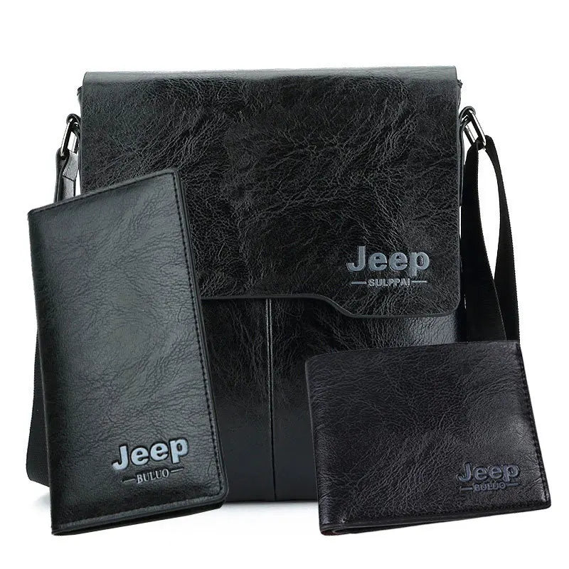 Vintage Men's Crossbody Bag, New Trendy Men's Bag Exported to Southeast Asia, Europe and America, Urban Leisure Travel Shoulder