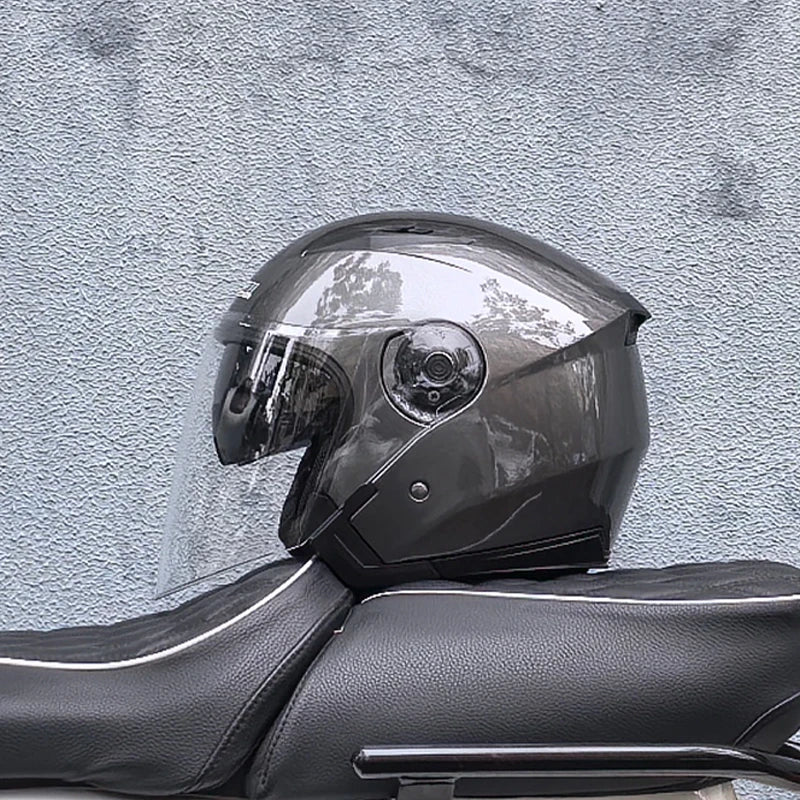 Motorcycle Helmet Male Female Four Seasons capacete para motocicleta cascos para moto Double Lens
