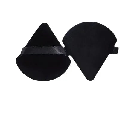 Triangle Velvet Powder Puff – Soft Makeup Sponge
