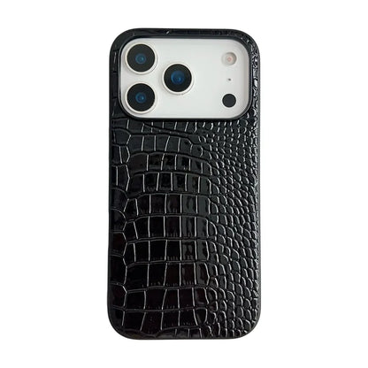 Snake Lichi Pattern Leopard Print PU Leather Case For iPhone18 17 Air 16 15 14 Plus Pro Max Shockproof Rugged Protect Back Cover