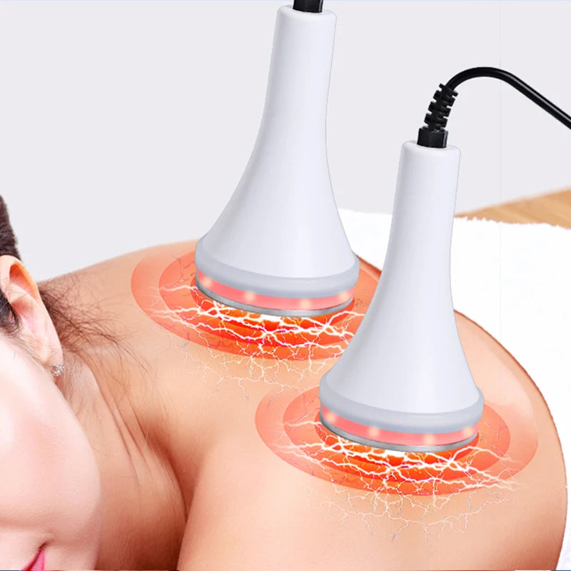 Electronic Muscle Massager with Heat Therapy