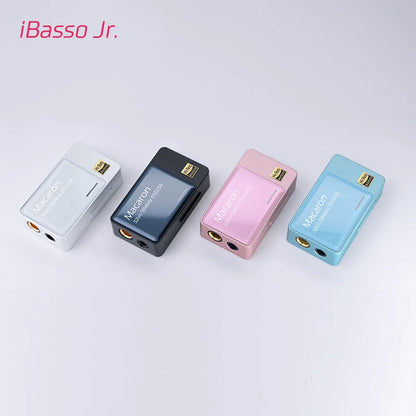 IBasso Jr.  Macaron HIFI Portable USB DAC Headphone Amplifier CS43131 Decoder 4.4mm/3.5mm PCM 32bit/384khz Native DSD 256x