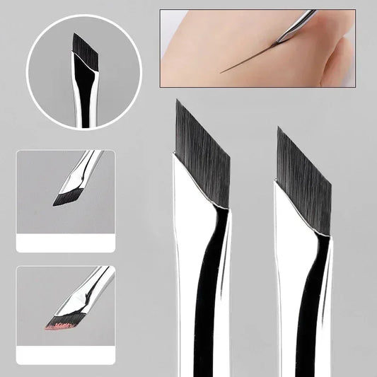 Ultra Thin Eyeliner & Eyebrow Precision Brush Set