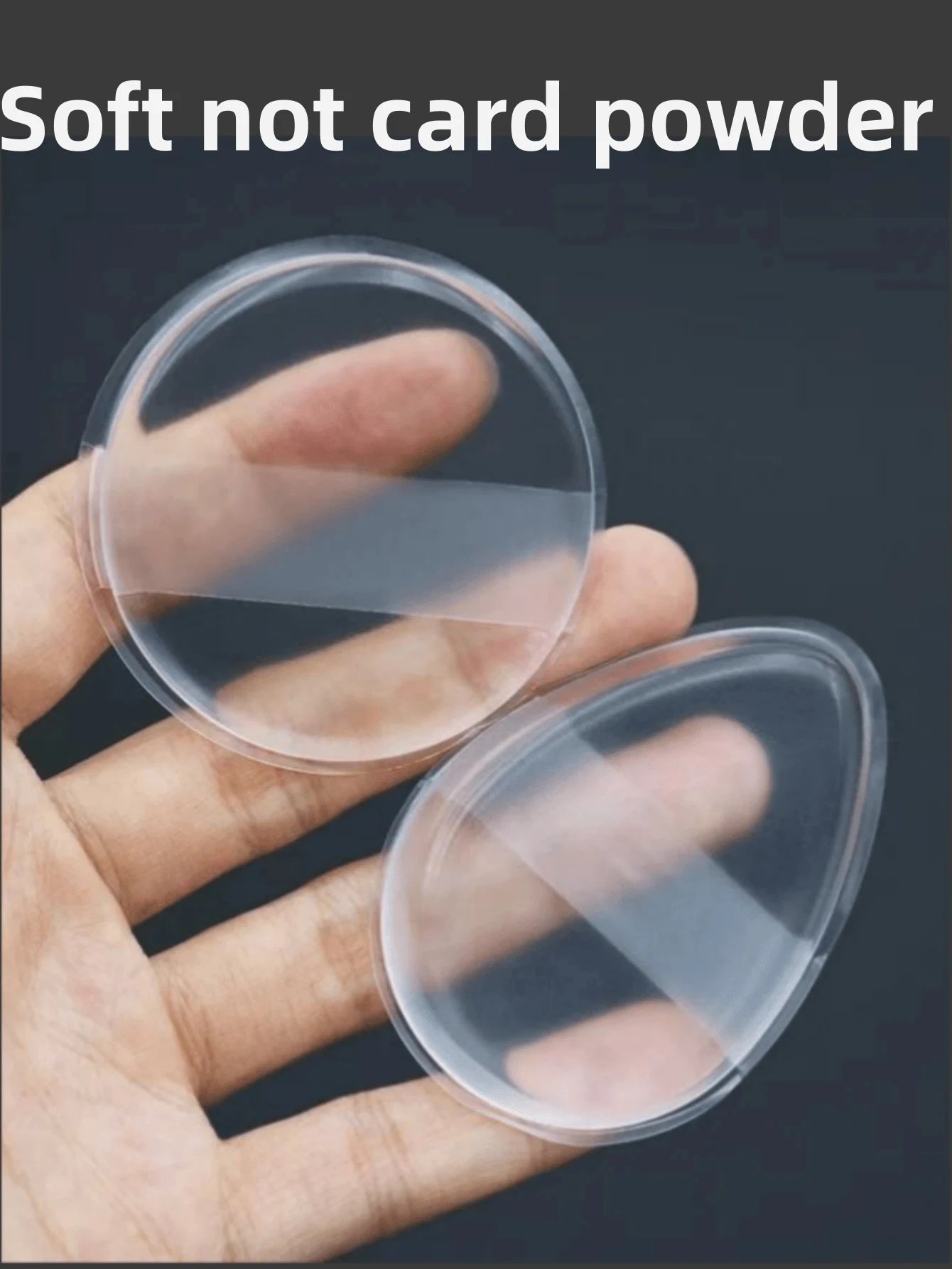 Silicone Makeup Sponge – Crystal Jelly Foundation Puff