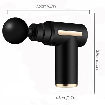 30 Level Massage Gun Fascia Deep Muscle Relax Body Neck Massager Electric Fitness Equipment Noise Reduction Male Female