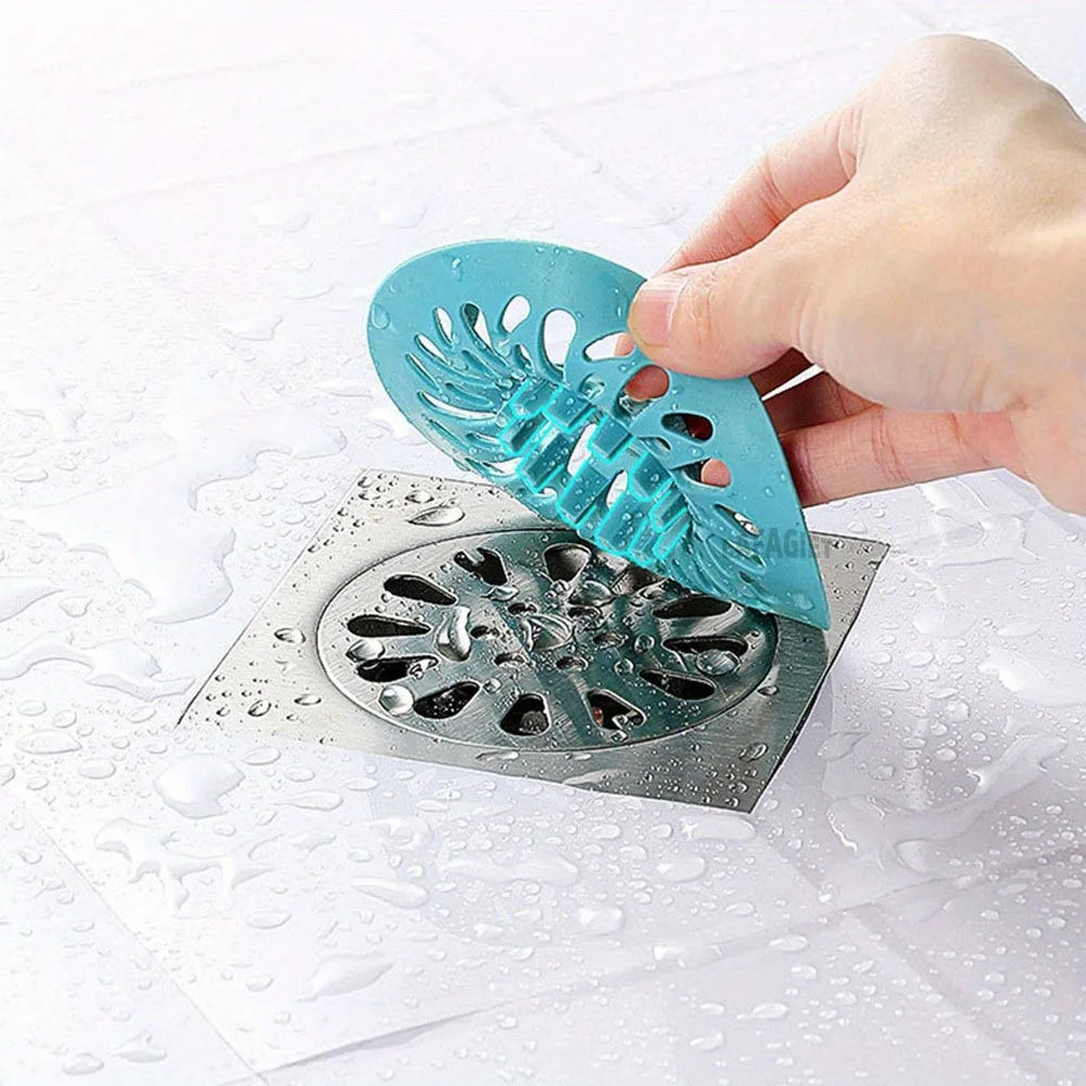 Hair Catcher Shower Drain Strainer Filter for Bathroom Bathtub Kitchen Sink Anti Clogging Cover Accessories Easy Install
