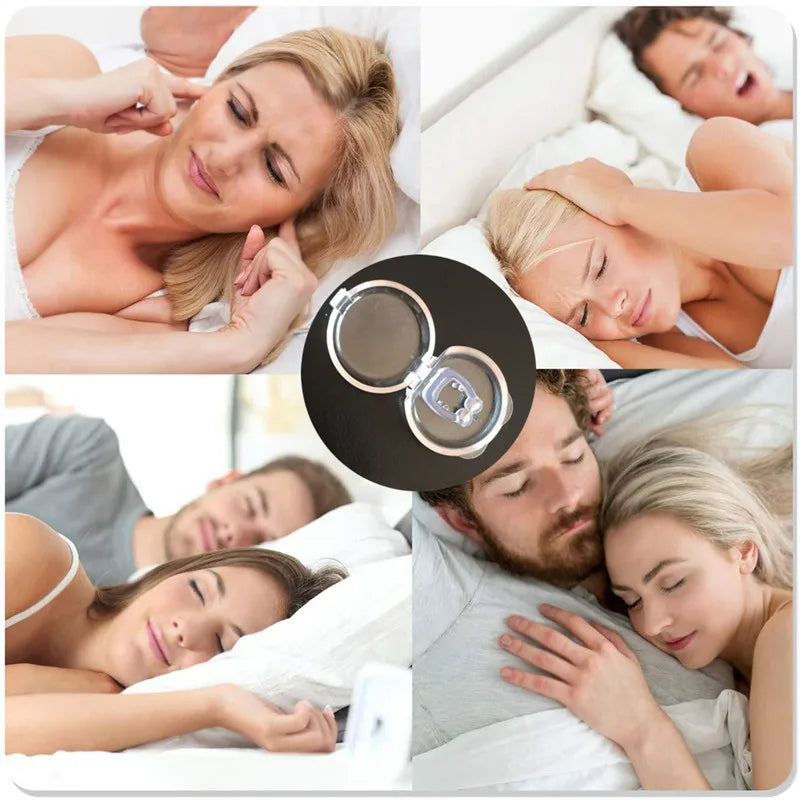 Magnetic Silicone Snore Stopper Nose Clip
