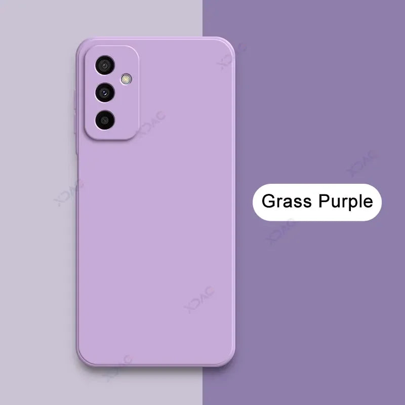 Cellphone Cases for Samsung Galaxy M23 F23 5G SamsungM23 SamsungF23 Luxury Original Square Liquid Silicone Back Cover Coque Bags