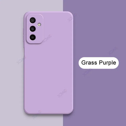 Cellphone Cases for Samsung Galaxy M23 F23 5G SamsungM23 SamsungF23 Luxury Original Square Liquid Silicone Back Cover Coque Bags