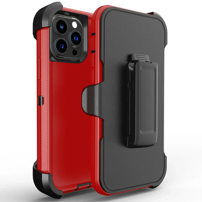 Luxury OTT Armor BOX Phone Case for IPhone 17 Air 16 15 14 Plus 13 12 Pro Max Soft Bumpers with Belt Clamp Protective Hard Cover