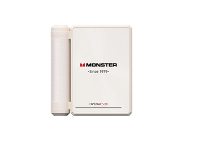 Monster AC530 Open Bi-Folding Wireless Bluetooth Headset, Perfect for Sports and Running Enthusiasts