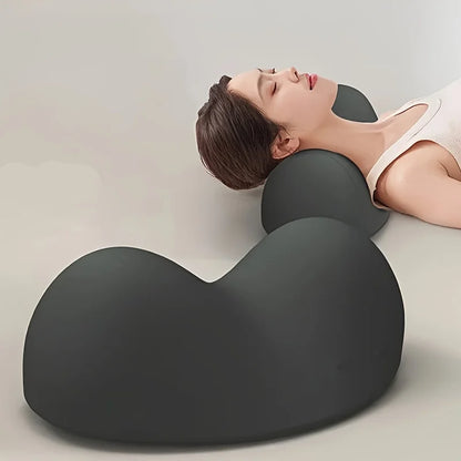 Memory Cotton Cervical Pillow Sleeping Neck Pillow for Protecting The Cervical Spine Cozy Removable Portable Home Accessories